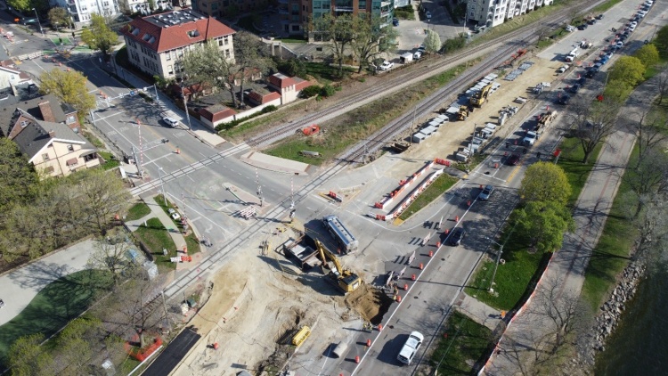John Nolen Drive Construction